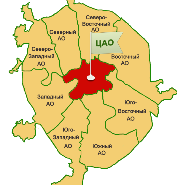 Аренда офиса в ЦАО 50-100 м2