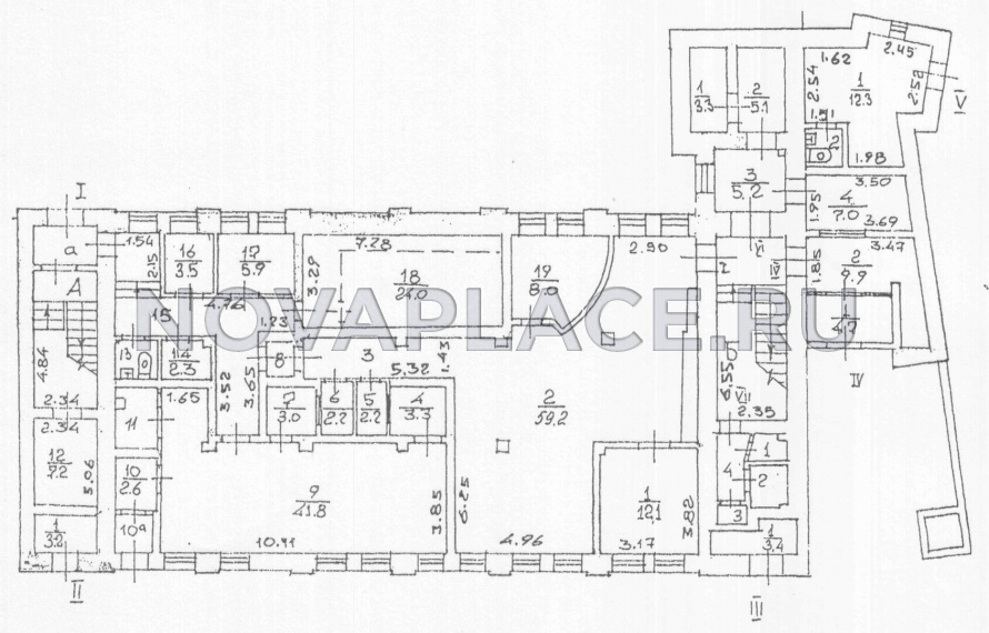 Аренда здания (ОСЗ) в Москве 1200 м2