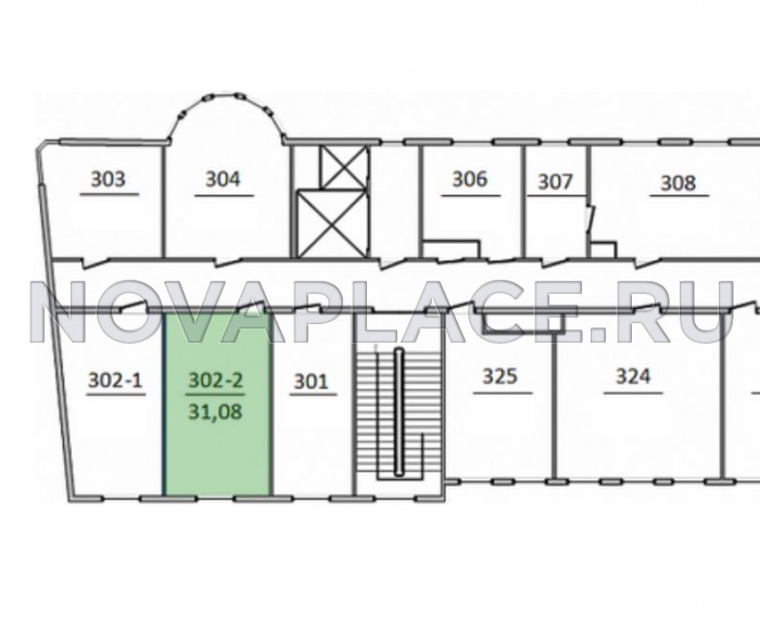 Аренда офиса в Москве 31 м2