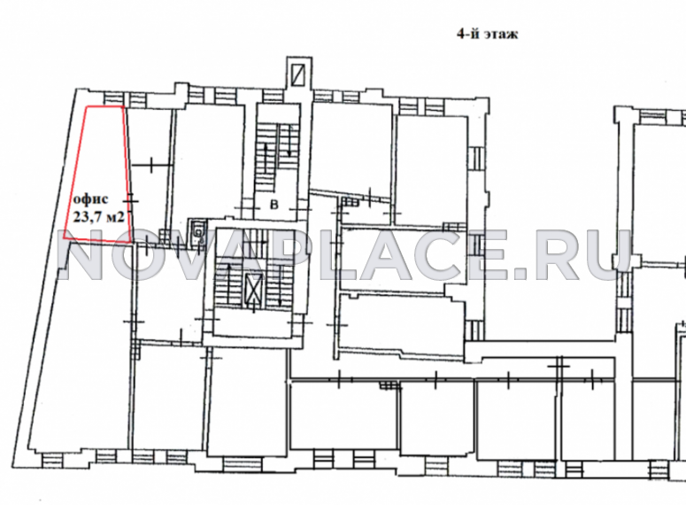 Аренда офиса - ИФНС №7 23 м2
