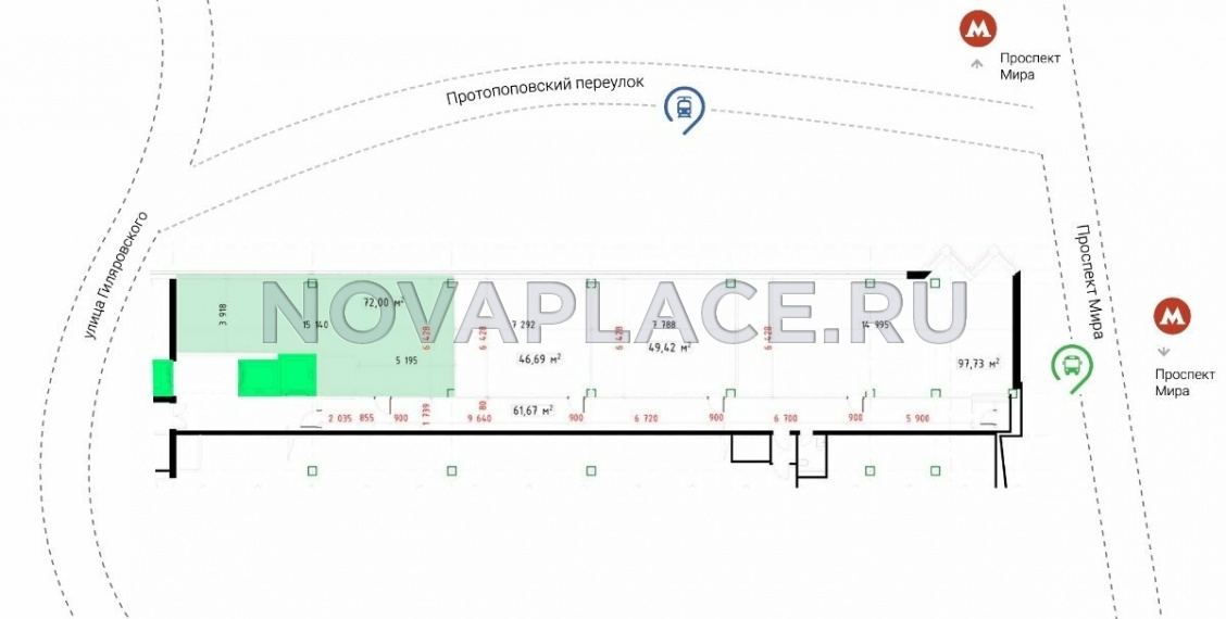 Аренда офиса - ИФНС №2 78 м2
