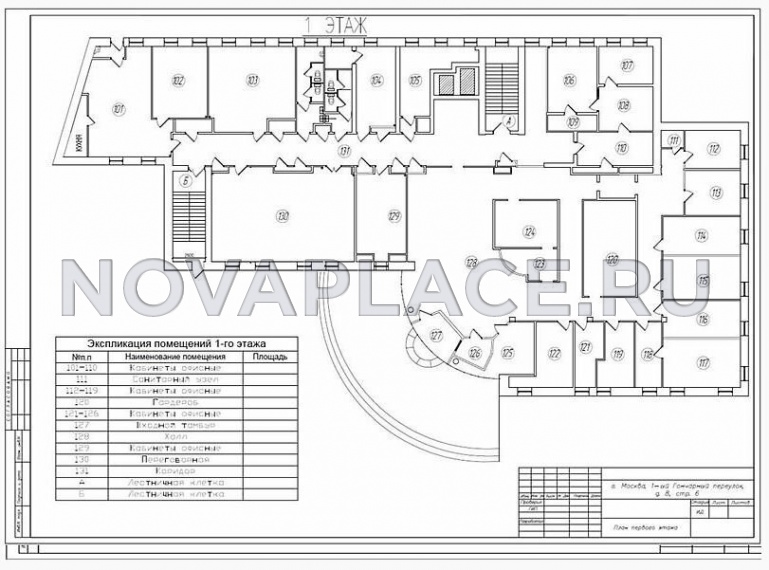 Аренда здания (ОСЗ) в Москве 4775 м2