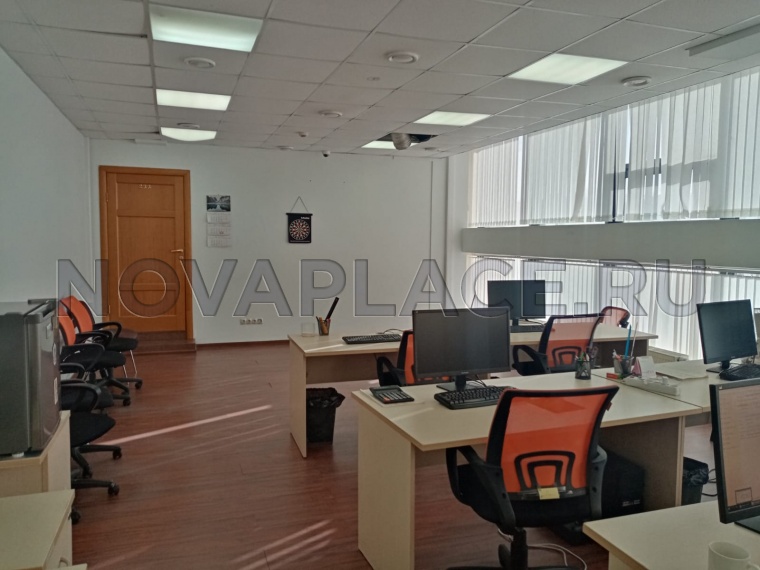 Аренда офиса в бизнес-центре в Москве 113 м2
