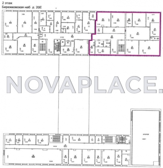 Аренда офиса в Москве 441 м2