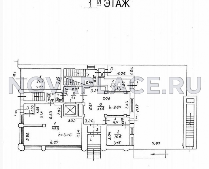 Аренда здания (ОСЗ) в Москве 1470 м2