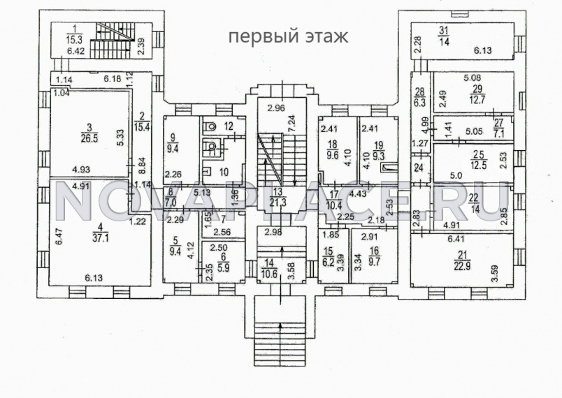 Аренда здания (ОСЗ) в Москве 1504 м2