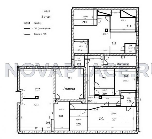 Аренда здания (ОСЗ) в Москве 1980 м2