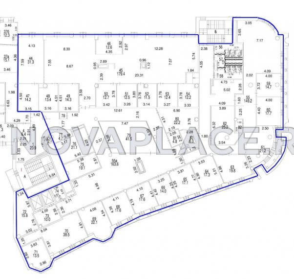 Аренда офиса в Москве 1081 м2