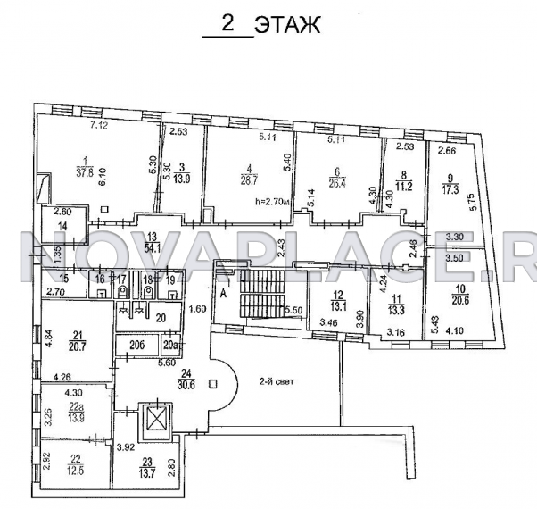 Аренда здания (ОСЗ) в Москве 1500 м2