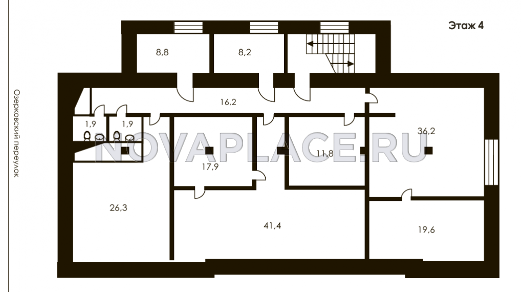 Аренда здания (ОСЗ) в Москве 959 м2