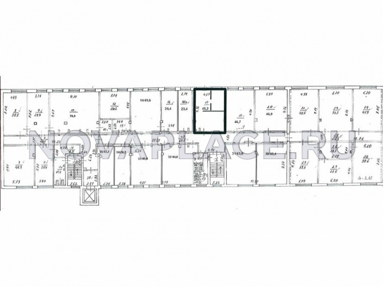 Аренда офиса - ИФНС №25 45 м2