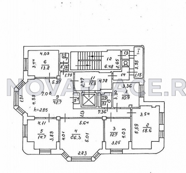 Аренда здания (ОСЗ) в Москве 1470 м2