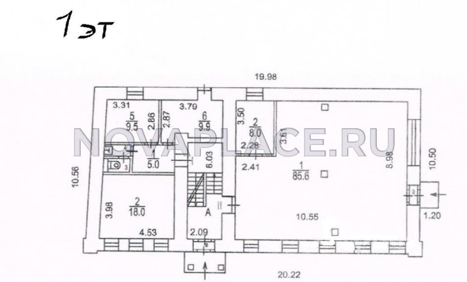 Аренда здания (ОСЗ) в Москве 586 м2