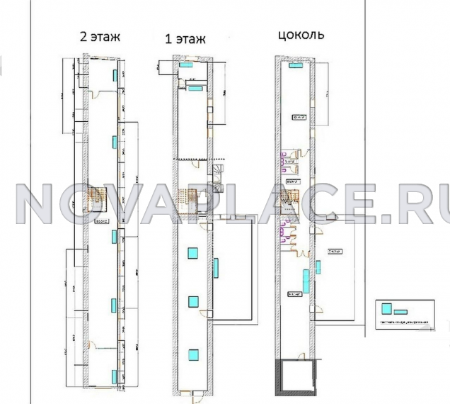 Продажа отдельно стоящего здания в Москве 581 м2