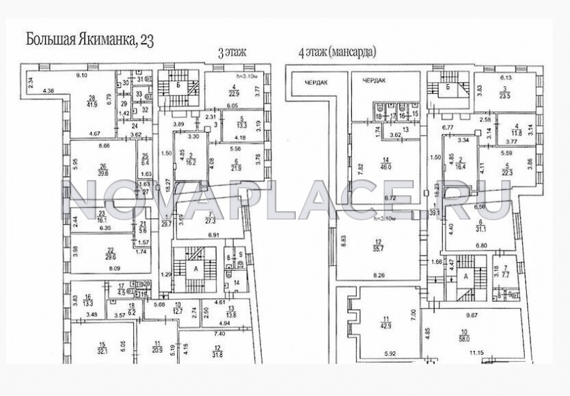 Продажа отдельно стоящего здания в Москве 1968 м2
