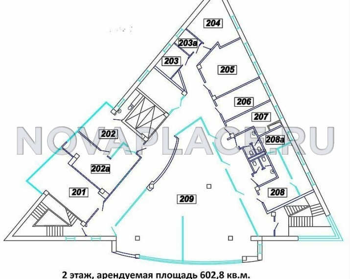 Аренда здания (ОСЗ) в Москве 2090 м2