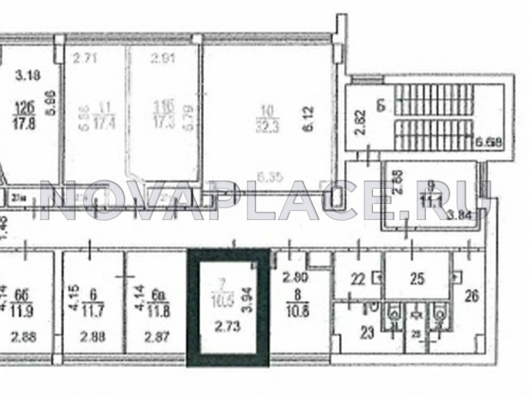Аренда офиса - ИФНС №25 10 м2