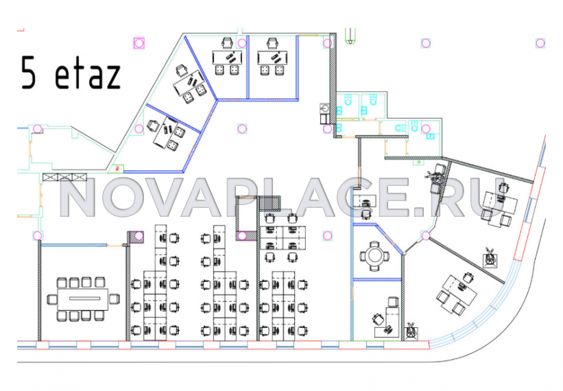 Аренда офиса в Москве 458 м2