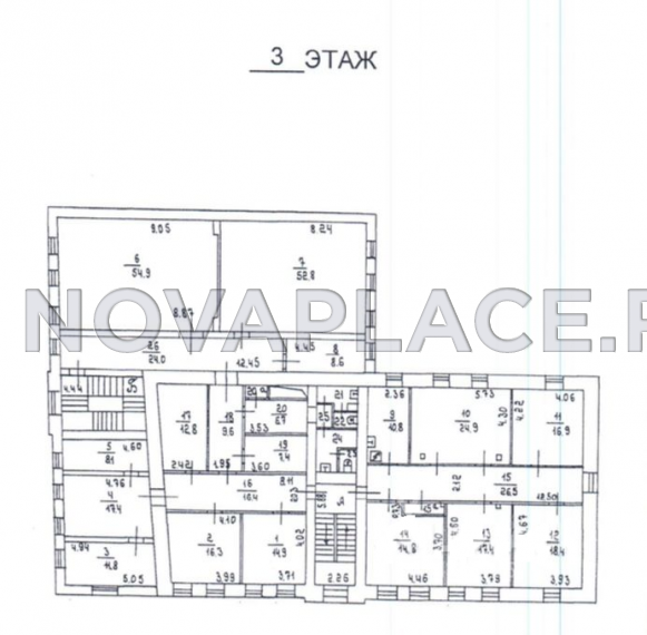 Аренда здания (ОСЗ) в Москве 1620 м2