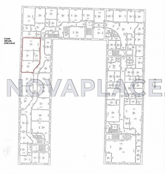 Аренда офиса в бизнес-центре в Москве 145 м2