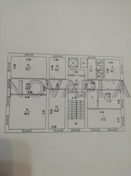 Аренда офиса в Москве 178 м2