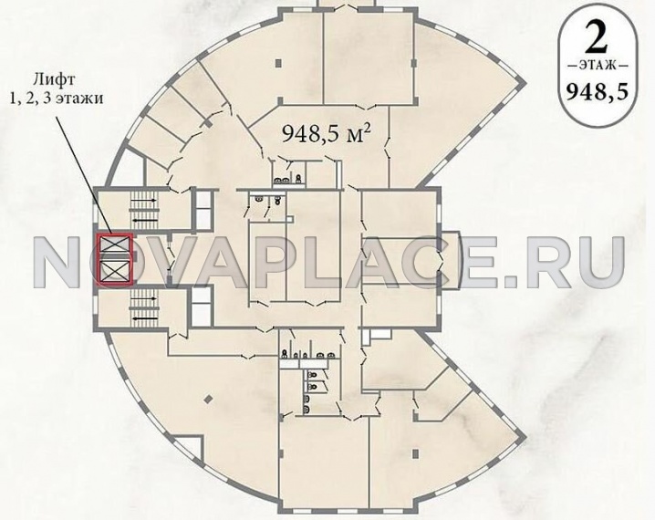 Продажа отдельно стоящего здания в Москве 2475 м2
