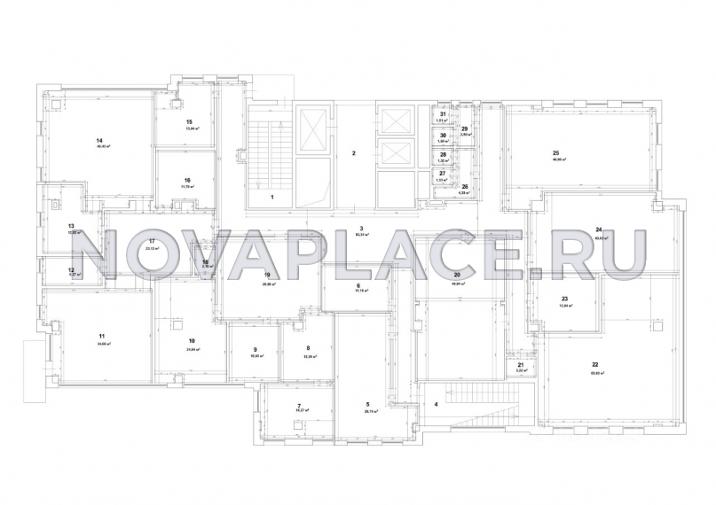 Аренда офиса в бизнес-центре в Москве 600 м2