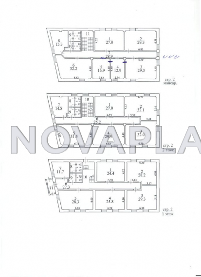 Аренда здания (ОСЗ) в Москве 630 м2