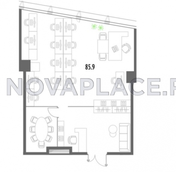 Продажа коммерческой недвижимости в Москве 86 м2