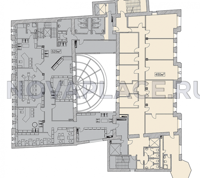 Аренда офиса в Москве 525 м2
