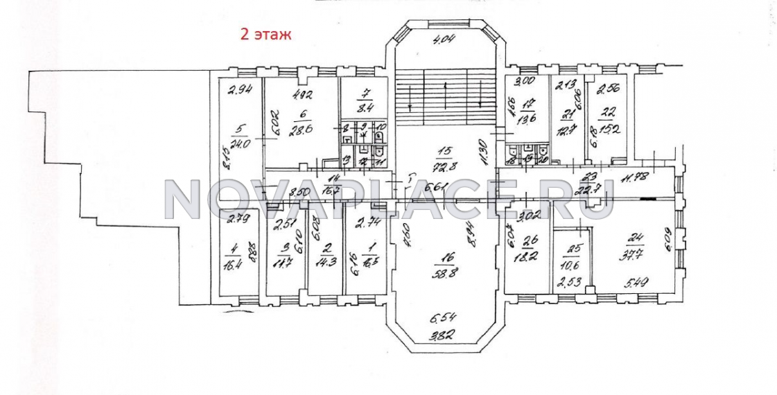 Аренда здания (ОСЗ) в Москве 1454 м2