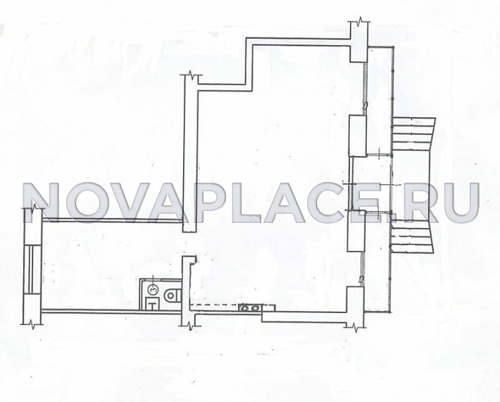 Аренда офиса в жилом доме в Москве 80 м2