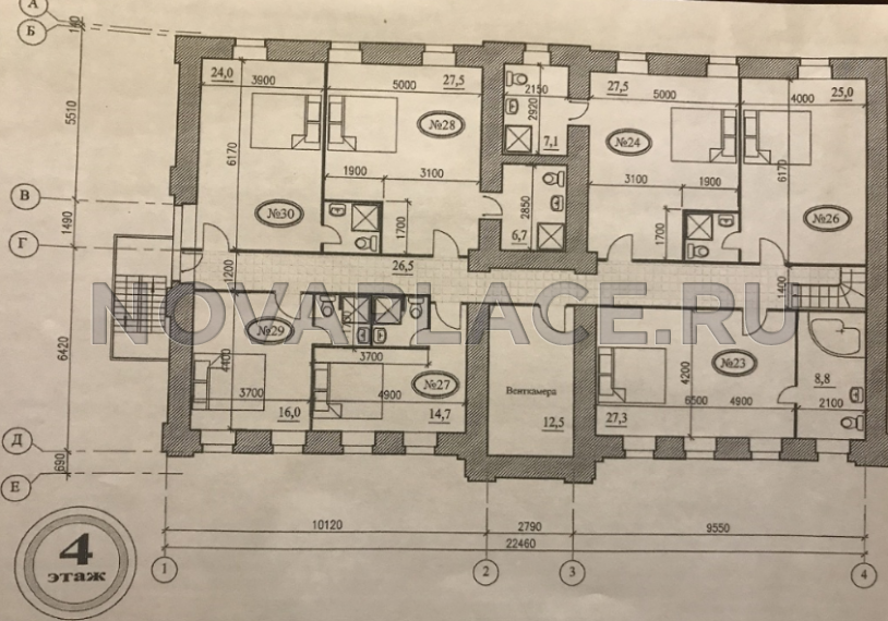Аренда здания (ОСЗ) в Москве 1141 м2