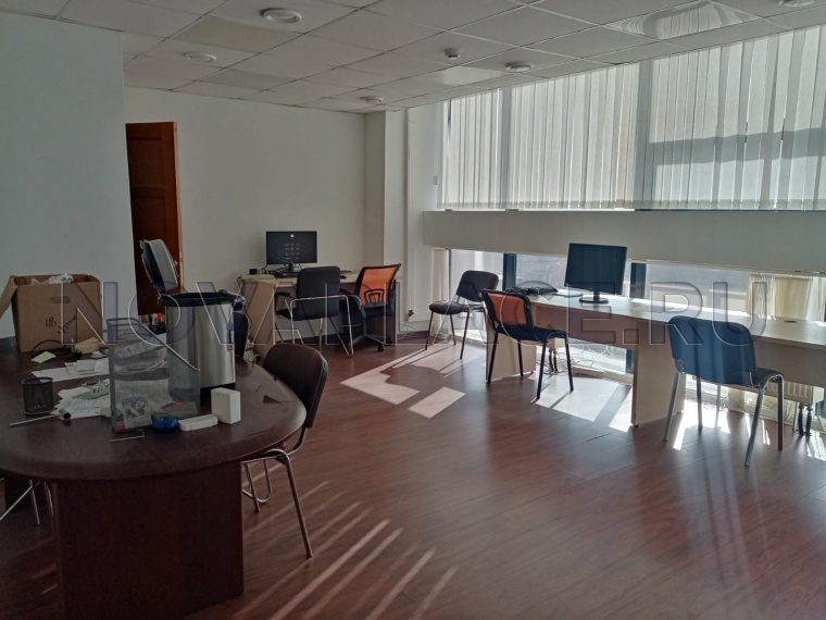 Аренда офиса в бизнес-центре в Москве 113 м2