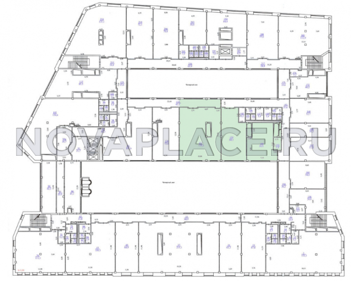 Аренда офиса в бизнес-центре в Москве 304 м2