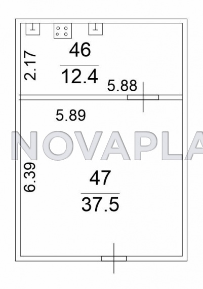 Аренда офиса - ИФНС №17 49 м2