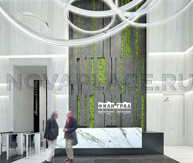 Аренда офиса в бизнес-центре в Москве 281 м2