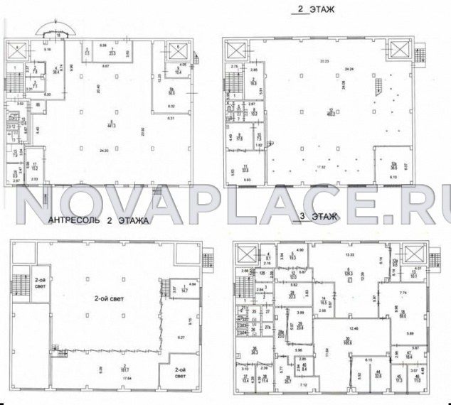 Аренда здания (ОСЗ) в Москве 2189 м2