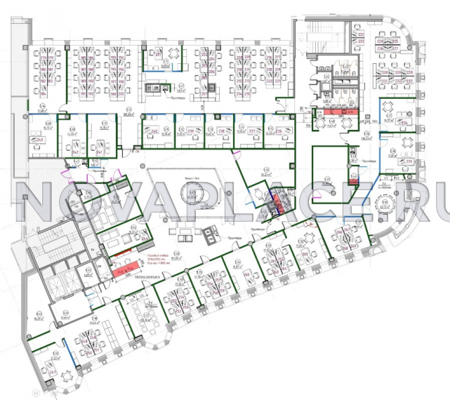 Аренда офиса в Москве 1081 м2