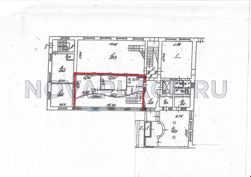 Аренда офиса в Москве 182 м2