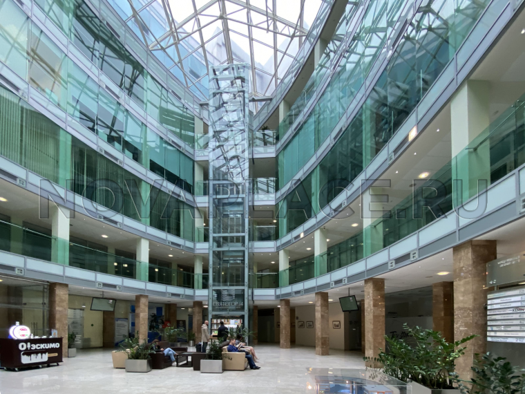 Аренда офиса в бизнес-центре в Москве 542 м2