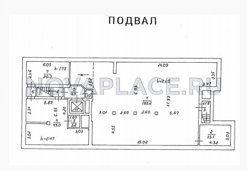 Аренда здания (ОСЗ) в Москве 1470 м2