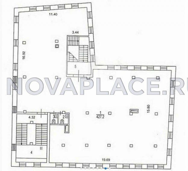 Аренда здания (ОСЗ) в Москве 1872 м2