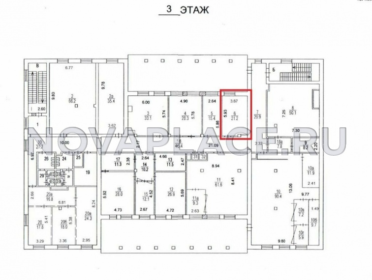 Аренда офиса - ИФНС №8 21 м2