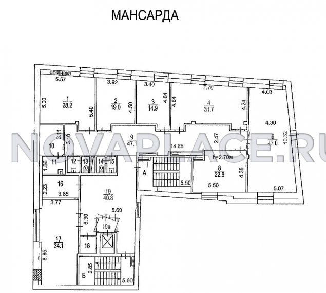 Аренда здания (ОСЗ) в Москве 1500 м2