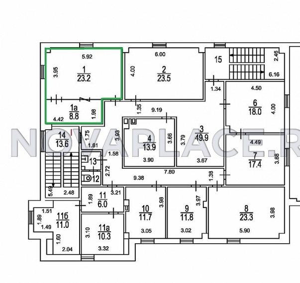 Аренда офиса - ИФНС №43 32 м2