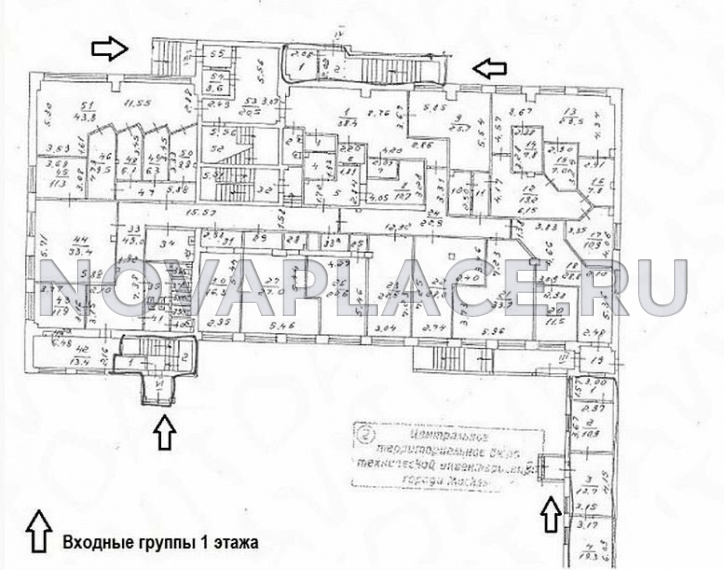 Аренда здания (ОСЗ) в Москве 2176 м2
