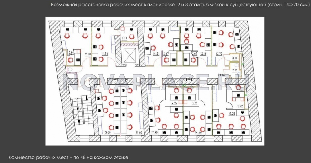 Аренда здания (ОСЗ) в Москве 673 м2