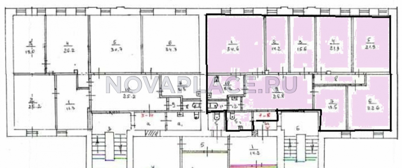 Аренда офиса в Москве 207 м2