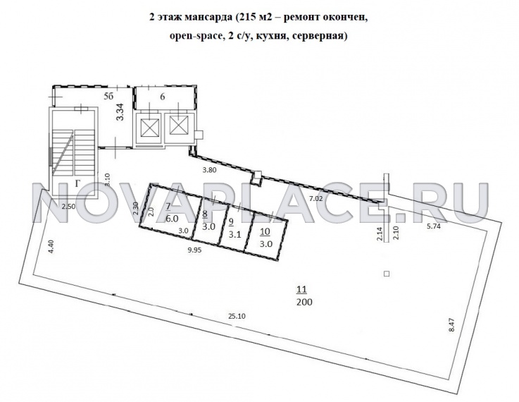 Аренда здания (ОСЗ) в Москве 630 м2